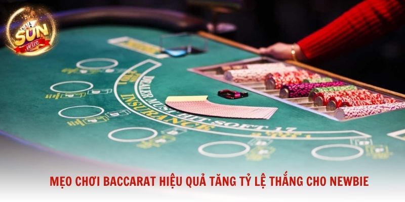 mẹo chơi Baccarat