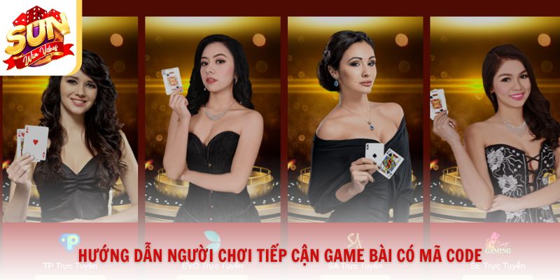 Hướng dẫn người chơi tiếp cận game bài có mã code an toàn