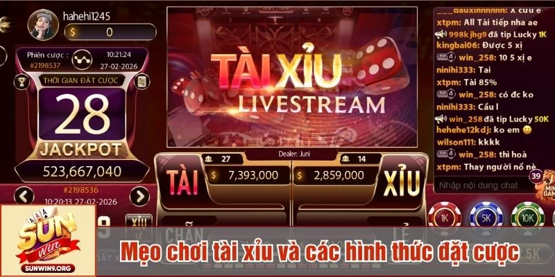 Hiểu rõ cửa cược để nghiên cứu mẹo chơi tài xỉu