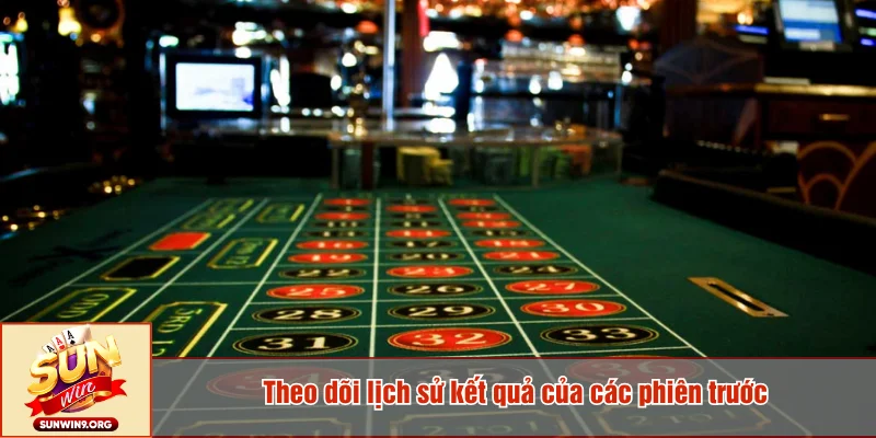 Theo dõi lịch sử kết quả của các phiên trước